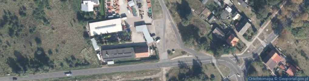 Zdjęcie satelitarne Paczkomat InPost SZC151M