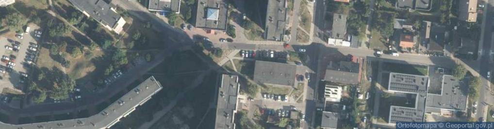 Zdjęcie satelitarne Paczkomat InPost SZC17A