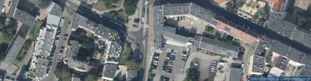 Zdjęcie satelitarne Paczkomat InPost SZC17M