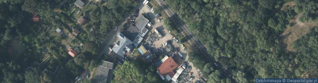 Zdjęcie satelitarne Paczkomat InPost SZC22A