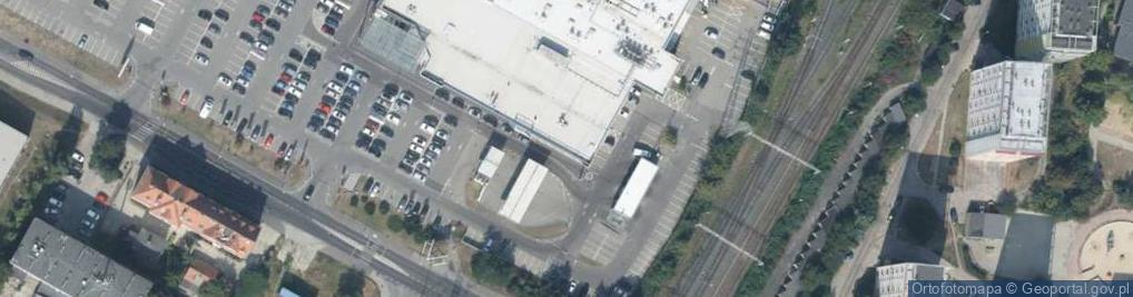 Zdjęcie satelitarne Paczkomat InPost SZC24M