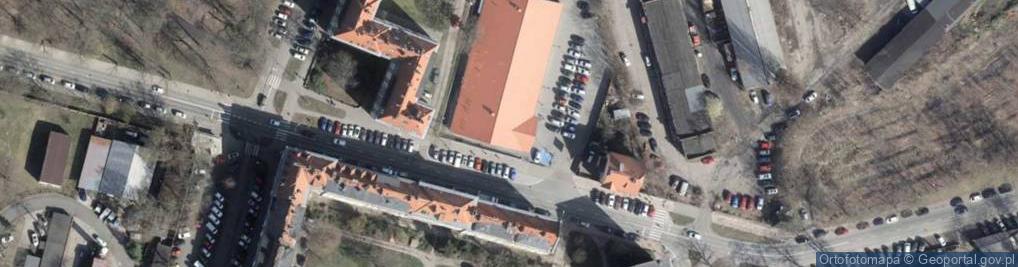 Zdjęcie satelitarne Paczkomat InPost SZC27M