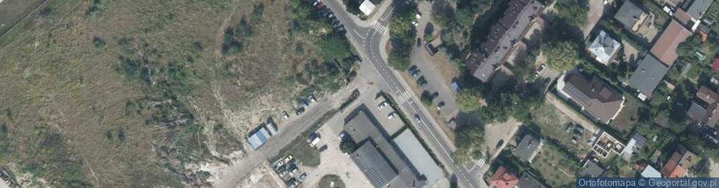 Zdjęcie satelitarne Paczkomat InPost SZC40M