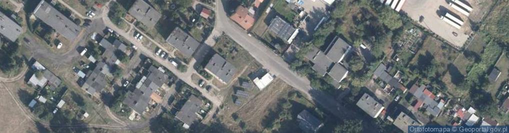 Zdjęcie satelitarne Paczkomat InPost SZC46M