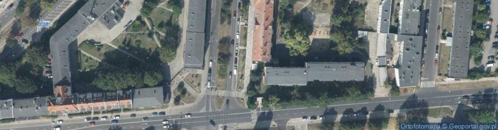 Zdjęcie satelitarne Paczkomat InPost SZC50M