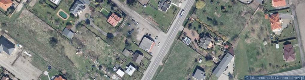 Zdjęcie satelitarne Paczkomat InPost SZG01M