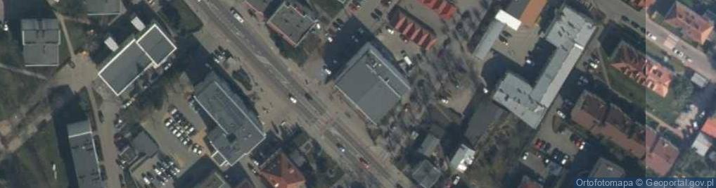 Zdjęcie satelitarne Paczkomat InPost SZT02A