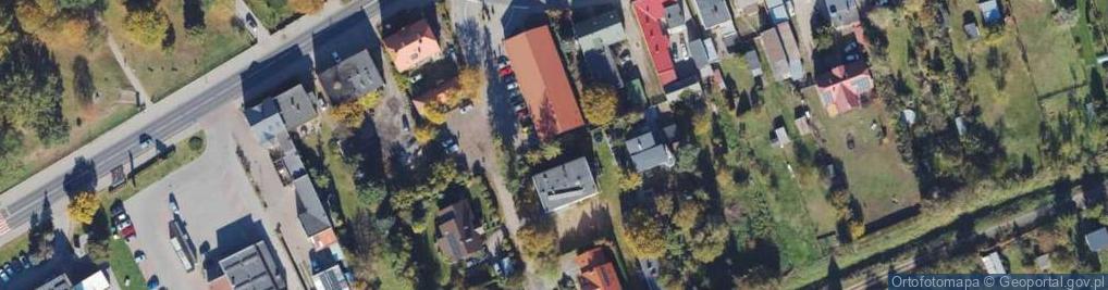 Zdjęcie satelitarne Paczkomat InPost SZU01M