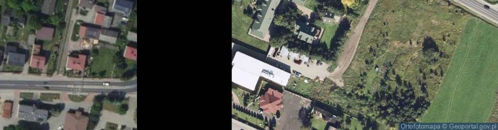 Zdjęcie satelitarne Paczkomat InPost TAP01M