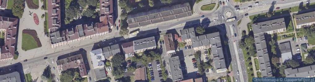 Zdjęcie satelitarne Paczkomat InPost TAR45M