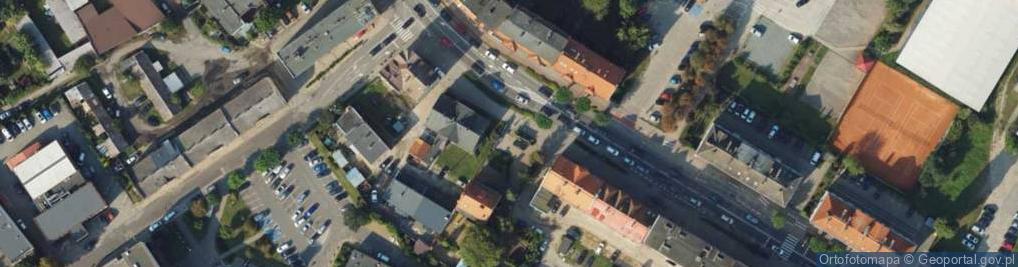 Zdjęcie satelitarne Paczkomat InPost TCZ02A