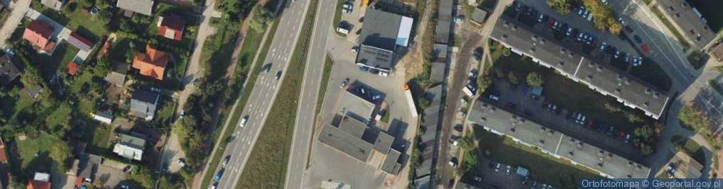 Zdjęcie satelitarne Paczkomat InPost TCZ13M