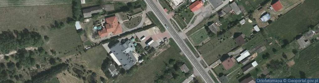 Zdjęcie satelitarne Paczkomat InPost TKW01M