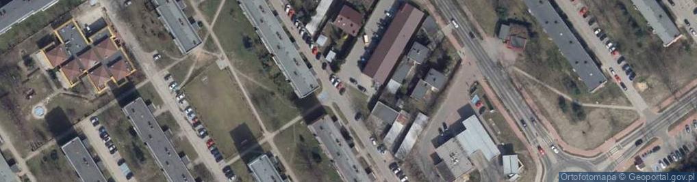 Zdjęcie satelitarne Paczkomat InPost TMS14M