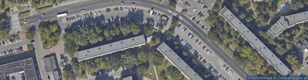 Zdjęcie satelitarne Paczkomat InPost TOR02M