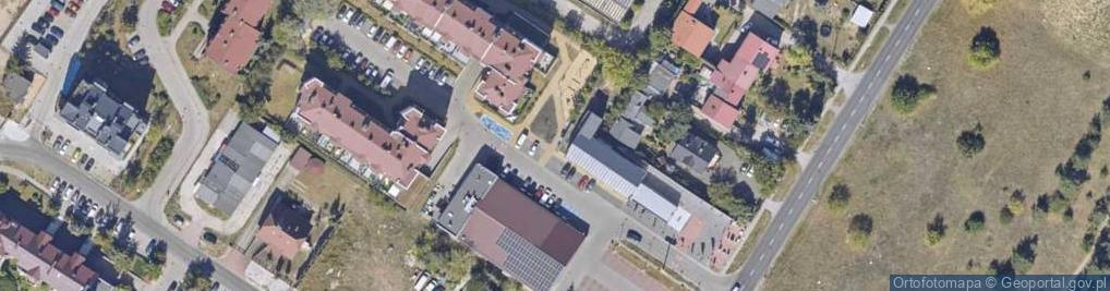 Zdjęcie satelitarne Paczkomat InPost TOR07A