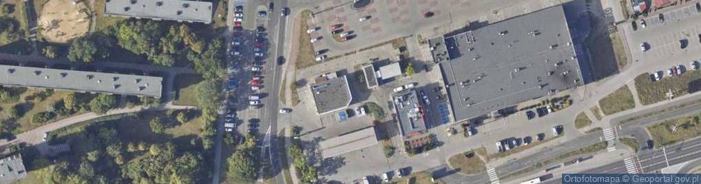 Zdjęcie satelitarne Paczkomat InPost TOR08A