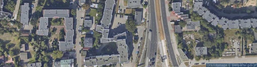 Zdjęcie satelitarne Paczkomat InPost TOR50M