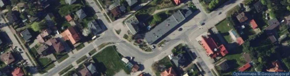 Zdjęcie satelitarne Paczkomat InPost TUS01M