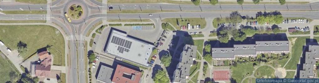 Zdjęcie satelitarne Paczkomat InPost TYC12A