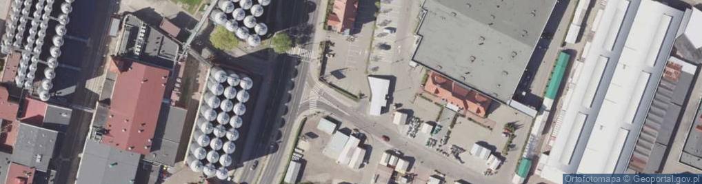 Zdjęcie satelitarne Paczkomat InPost TYC27M