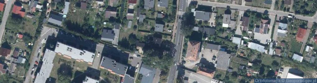 Zdjęcie satelitarne Paczkomat InPost TZC01M