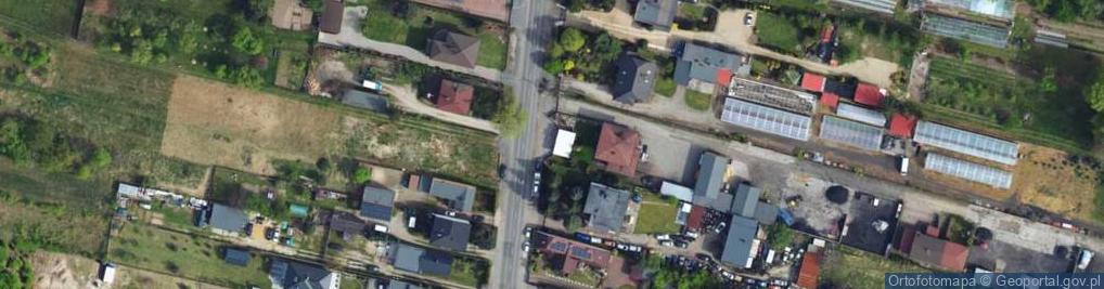 Zdjęcie satelitarne Paczkomat InPost VOK02M