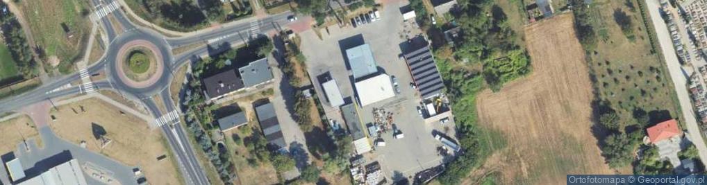 Zdjęcie satelitarne Paczkomat InPost WAB01BAPP