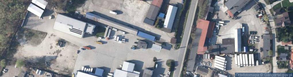 Zdjęcie satelitarne Paczkomat InPost WAD01BAPP