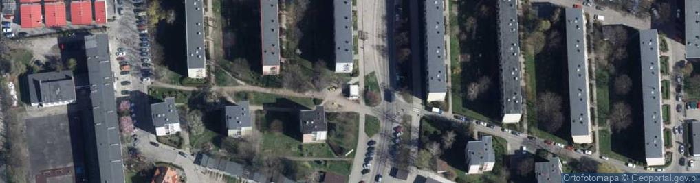 Zdjęcie satelitarne Paczkomat InPost WAL03M