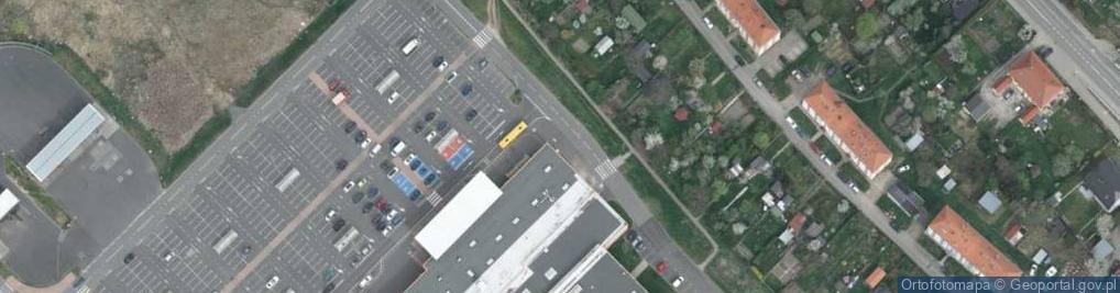 Zdjęcie satelitarne Paczkomat InPost WAL09N