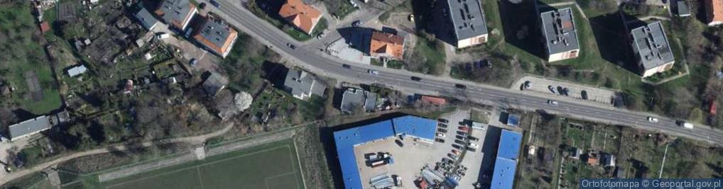 Zdjęcie satelitarne Paczkomat InPost WAL14M