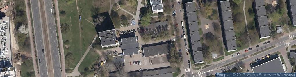 Zdjęcie satelitarne Paczkomat InPost WAW02AP