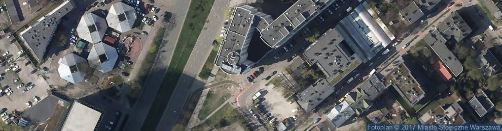 Zdjęcie satelitarne Paczkomat InPost WAW05HP