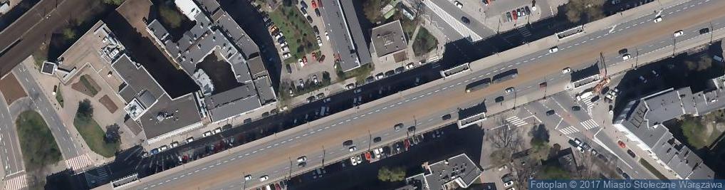 Zdjęcie satelitarne Paczkomat InPost WAW07HO