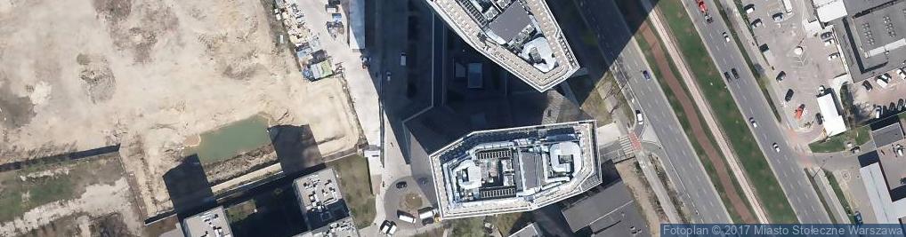 Zdjęcie satelitarne Paczkomat InPost WAW08H