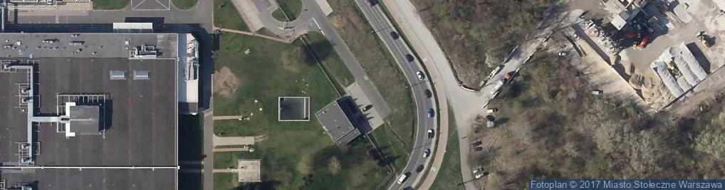 Zdjęcie satelitarne Paczkomat InPost WAW08N