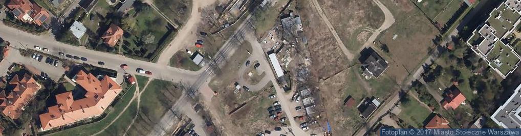 Zdjęcie satelitarne Paczkomat InPost WAW09APP