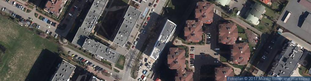 Zdjęcie satelitarne Paczkomat InPost WAW101H