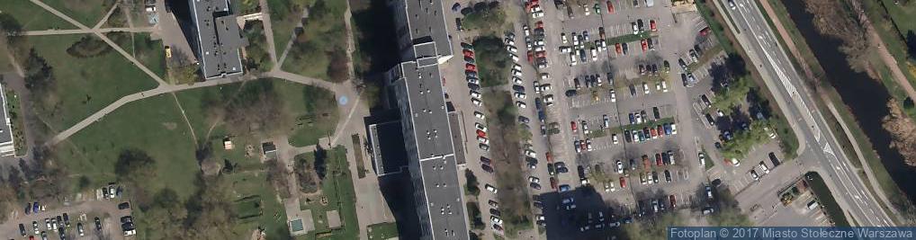 Zdjęcie satelitarne Paczkomat InPost WAW102HP