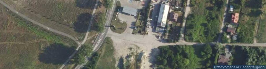 Zdjęcie satelitarne Paczkomat InPost WAW110AP