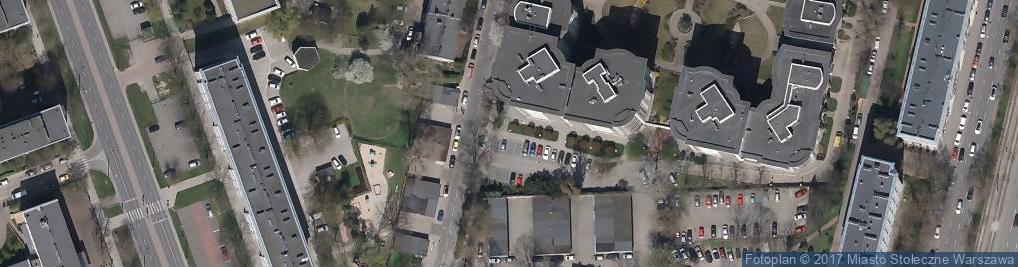 Zdjęcie satelitarne Paczkomat InPost WAW110HP