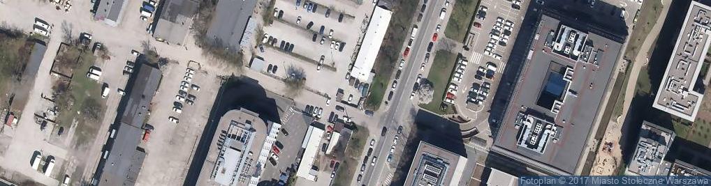 Zdjęcie satelitarne Paczkomat InPost WAW116AP