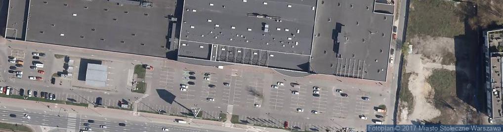 Zdjęcie satelitarne Paczkomat InPost WAW11A