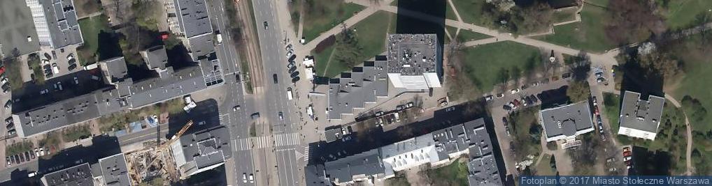 Zdjęcie satelitarne Paczkomat InPost WAW12M