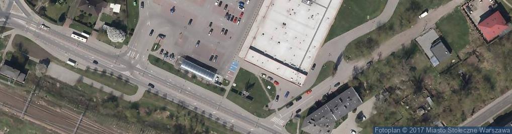 Zdjęcie satelitarne Paczkomat InPost WAW130AP