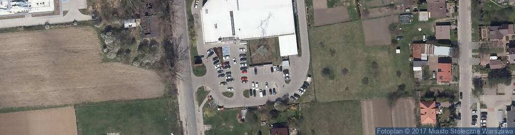 Zdjęcie satelitarne Paczkomat InPost WAW130A