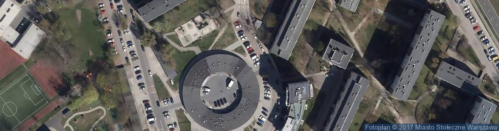 Zdjęcie satelitarne Paczkomat InPost WAW133H