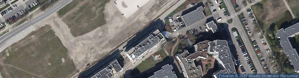 Zdjęcie satelitarne Paczkomat InPost WAW135H