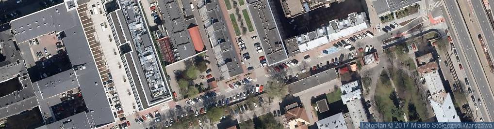 Zdjęcie satelitarne Paczkomat InPost WAW136M